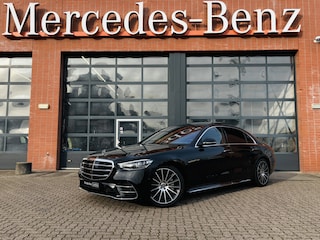 Mercedes-Benz S 580 e Lang AMG Line | Distronic | Elek. verstelbare stoelen met geheugen | Stoelventilatie/ -verwarming voor en achter | Panoramadak | Head-up display | Luchtvering | Burmester 3D Surround Sound |