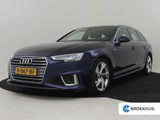 Audi A4 Avant 40 TFSI Sport S line edition 190pk AUTO | Camera achter | Navigatie | App connect | Parkeersensoren v+a | Led koplampen | DDC | Half Leder/stof bekleding | 18"LMV
