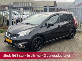 Nissan Note 1.2 Black Edition Sport! NL AUTO NAP! 1e eigenaar! Navi l Cruise l Airco l 16'LM l Spoiler! DEALER OH l NIEUWSTAAT