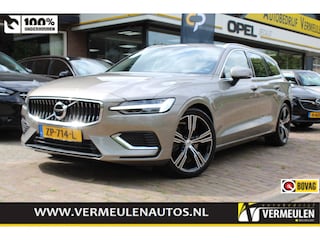 Volvo V60 T8 Plug-in Hybrid 390PK AWD Inscription + 19''/ Navi/ Clima/ Full-LED/ Head-UP/ Panorama/ B&W/ Leder/ Winterpakket/ Trekhaak/ Camera/ NL auto