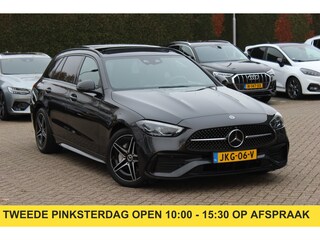 Mercedes-Benz C-klasse Estate 300 e 4MATIC AMG Line / Panoramadak / 360Camera / Burmester / Sfeerverlichting / 18'' / CarPlay / Stoelverwarming / DAB / Cruise Control