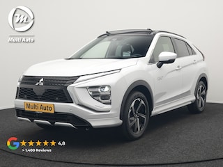 Mitsubishi Eclipse Cross 2.4 Instyle Plug In Hybrid 188pk PHEV | Trekhaak Afn. | Panodak | Head Up | Adaptive Cruise | 360 Camera | Lederen Sportstoelen & Stuur Verwarmd | Apple Carplay | Navigatie Via TomTom | Keyless | Blis | DAB |