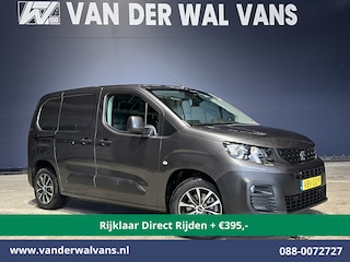 Peugeot Partner 1.5 BlueHDI 131pk Automaat L1H1 Euro6 Airco | Navigatie | Trekhaak | Apple Carplay | Cruisecontrol Android Auto, Stoelverwarming, Parkeersensoren,