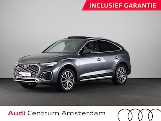 Audi Q5 50 TFSI e S edition 299 pk S-tronic | Navigatie | Panoramadak | Trekhaak (wegklapbaar) | Parkeersensoren (Park assist) | Rondomzicht camera | Stoelverwarming v/a | S-Line |