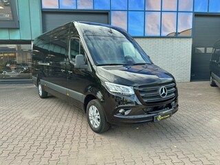 Mercedes-Benz Sprinter 319 L3H2 2x Schuifdeur BPM vrij Distronic Digitale spiegel Smartphone integratie Stuurwiel verwarming Winterpakket 9G-Tronic Mbux LED High Performance