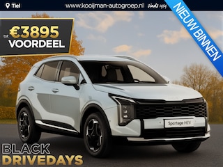Kia Sportage 1.6 T-GDi Hybrid ComfortLine €38.900,- RIJKLAAR! Nu €3.895,- voordeel! Nu extra scherp geprijsd!