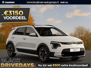 Kia Niro EV Light 64.8 kWh €35.845,- RIJKLAAR! Nu €3.150,- voordeel! Nu extra scherp geprijsd!