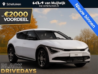 Kia EV6 Light Edition 63 kWh €42.995,- RIJKLAAR! Nu €2.000,- voordeel! Nu extra scherp geprijsd!