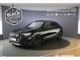 Audi Q8 507pk | B&O Adv | Head Up | Pano | Adv Onderstel | Nachtzicht | Sportdiff | Leder | Massage/Ventilatie | Adapt. Cruise | Trekhaak | Memory | Softclose | Alcantara | 23 inch |