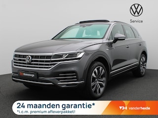 Volkswagen Touareg 3.0 TSi eHybrid 4MOTION Elegance 381PK DSG Pano-Schuifdak, Luchtvering, Memorystoel, 360gr. Camera, Trekhaak, Voorruitverwarming, 21" Suzuka LM Velgen
