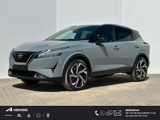 Nissan Qashqai 1.5 e-Power Tekna Plus / Panoramadak / HUD / All Seasons / Elektrisch Verstelbare Voorstoelen met geheugenset Bestuurderstoel / Apple Carplay & Android Auto / Keyless Entry & Start / Elektrische Achterklep / Adaptieve Cruise Control / Stuur-en Stoelverwarming / Navigatie full map / Climate Control