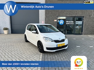 Skoda Citigo 1.0 Airco, 5Drs, Parksensoren, Bluetooth, Wit