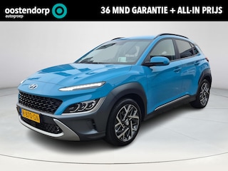 Hyundai Kona 1.6 GDI HEV Premium | Rijklaarprijs! | Adaptieve cruise control | HUD | Stoel & stuurverwarming | Stoelventilatie | Incl 36 mnd garantie! |