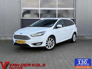 Ford Focus Wagon 1.0 EcoBoost Titanium D-Riem Vervangen LED Stuurwielverwarming CarPlay Cruise Navigatie