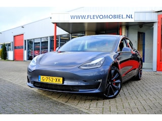 Tesla Model 3 Performance 462pk AWD 75 kWh Aut. Pano|1e Eig|Leder|AutoPilot|LMV