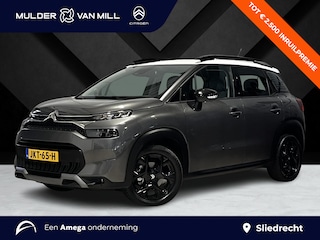 Citroën C3 Aircross Shine Pack 1.2 Turbo 110pk | LEDER | STOELVERW. | KEYLESS ENTRY | HEAD-UP DISPLAY | 17" LM-VELGEN | NAVI | CAMERA | ALL-SEASONBANDEN