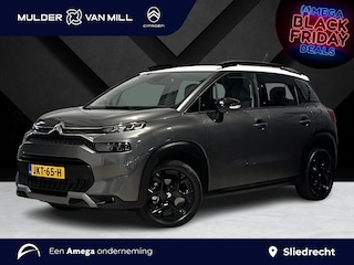 Citroën C3 Aircross Shine Pack 1.2 Turbo 110pk | LEDER | STOELVERW. | KEYLESS ENTRY | HEAD-UP DISPLAY | 17" LM-VELGEN | NAVI | CAMERA | ALL-SEASONBANDEN