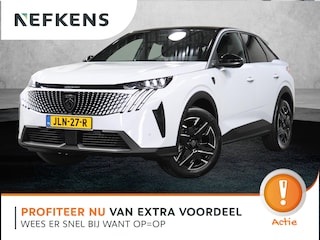 Peugeot 3008 1.2 Hybrid 136PK GT | 1ste eigenaar | AUTOMAAT | AppleCarPlay/AndroidAuto | Adaptive Cruise Control | Stoel/Stuurverwarming | Camera | Alcantara/Leer | Sfeerverlichting | Virt.Cockpit | Keyless | Isofix | Privacy Glass | Parkeersensoren | Electrische achterklep |