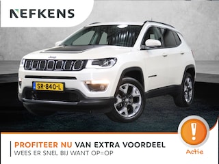 Jeep Compass 1.4 170PK MultiAir Opening Edition 4x4 | AUTOMAAT | AppleCarPlay/AndroidAuto | Cruise Control | Stoel/Stuurverwarming | Beats Audio | Keyless | Isofix | Privacy Glass | Parkeersensoren | Trekhaak |