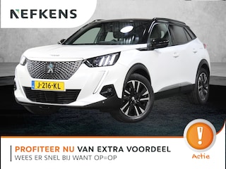 Peugeot 2008 GT 50kWh 136PK | 1ste eigenaar | 3 FASE | Alcantara/LEER | AppleCarplay/Android Auto | StoelVerwarming | 18"LMV | Dodehoekdetectie | Camera | LED lampen | Keyless | Adaptive Cruise Control | Climate Control | Camera | FULL LED | Two-Tone | Sfeerverlichting | Isofix | Privacy Glass |