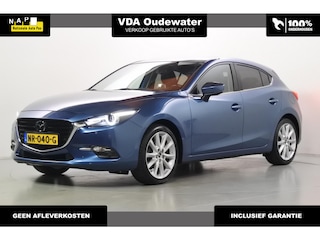 Mazda 3 2.0 120pk GT-M Trekhaak LED ACC 18" HUD Keyless Leder