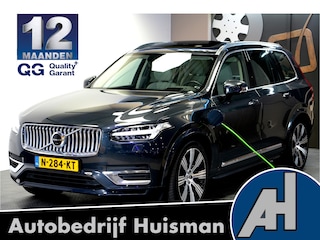 Volvo XC90 2.0 T8 Recharge AWD 287kW/390pk Aut8 Inscription Exclusive 7p LUCHTVERING + PANORAMADAK + PILOT ASSIST + STOELMASSAGE + HARMAN & KARDON + BLIS + STOELVERWARMING&-VENTILATIE + 360 CAMERA + KEYLESS + HEAD-UP + PARKSENSOREN + 21" LM-VELGEN!!
