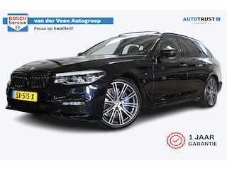 BMW 5-serie Touring 530i High Executive M-sport | Incl. 12 maanden garantie | 100% onderhouden | Memory-seats | Parkeercamera | Standkachel | Head-up display | Elektrisch uitklapbare trekhaak | Stoelverwarming | Climate control |