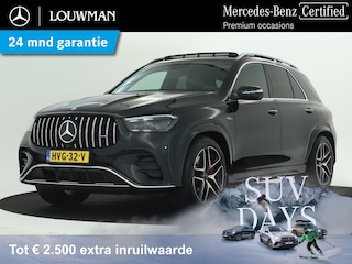 Mercedes-Benz GLE Mercedes-AMG 53 Hybrid 4MATIC+ | Airmatic | Trekhaak | Panoramadak | Rijassistentie Pack | Burmester® audio | Head up Display | Memory | 360 gr Camera | Inclusief 24 maanden Mercedes-Benz Certified garantie voor Europa.