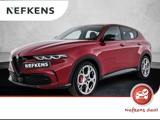 Alfa Romeo Tonale SUV Veloce Hybrid 160 pk Automaat | Navigatie | Rondomzicht Camera | Alcantara Bekleding | Voorstoelen Verwarmd | Matrix LED Koplampen | Elektrische Achterklep met Sensor | Dodehoek Detectie | Adaptieve Cruise Control | 20" Lichtmetalen Velgen | Apple Carplay/Android Auto |