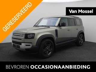 Land Rover Defender 110 P400e 110 S | Groot Navi | Trekhaak | Stoel Verwarming | Leder | Blind Spot Assist | Koelvak | Stand kachel |