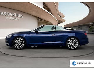 Audi A5 Cabriolet 2.0 TFSI Launch Edition | S Line Sportpakket | Windsor-Leder geperforeerd, met Quilten (Ebony) | MMI navigatie plus | Virtual cockpit | Trekhaak | Stoelverwarming | PDC V+A |