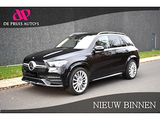 Mercedes-Benz GLE 350 d 4MATIC 6 Cylinder 272PK AMG Luchtvering Pano Busmester ACC Stoel ventilatie 360°- Camera Trekhaak Softclose Grijs Kenteken
