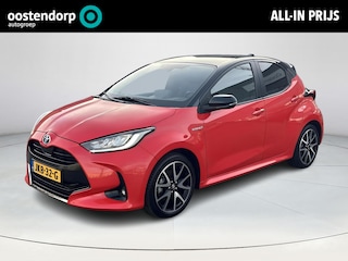 Toyota Yaris 1.5 Hybrid Launch Edition **HEAD UP DISPLAY/ STOELVERWARMING/ JBL AUDIO/ PANORAMA DAK/ 36 MAANDEN GARANTIE**
