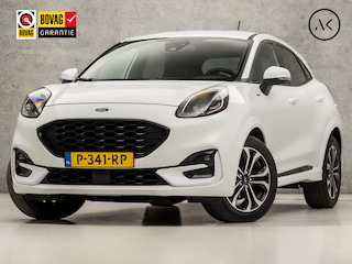 Ford Puma 1.0 EcoBoost Hybrid ST-Line X Vignale 155Pk (VIRTUAL COCKPIT, APPLE CARPLAY, GROOT NAVI, STUUR/STOELVERWARMING, SPORTSTOELEN, LED KOPLAMPEN, GETINT GLAS, LM VELGEN, NIEUWSTAAT)