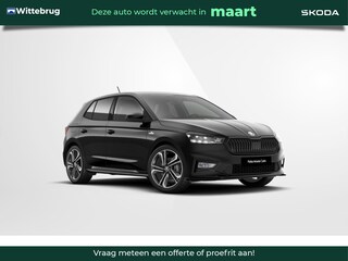 Skoda Fabia 1.0 TSI Monte Carlo / 18" lichtmetalen velgen / verwarmbare voorstoelen / Travel assist pakket plus / €1500 inruilpremie