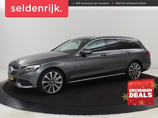 Mercedes-Benz C-klasse 350e Lease Edition Plus | 60.800km NAP | Leder | Adaptive cruise | Stoelverwarming | Camera | Sfeerverlichting | Full LED | Luchtvering | Navigatie | PHEV | Plug In
