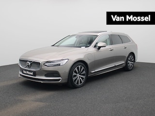 Volvo V90 2.0 T6 AWD Inscription PANORAMADAK | ADAPTIEVE CRUISE | NAVIGATIE | APPLE CARPLAY | HARMAN KARDON | MEMORY | VIRTUEEL | PDC | CAMERA | LEDER | 12 MAANDEN BOVAG GARANTIE |