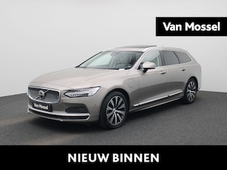 Volvo V90 2.0 T6 AWD Inscription PANORAMADAK | ADAPTIEVE CRUISE | NAVIGATIE | APPLE CARPLAY | HARMAN KARDON | MEMORY | VIRTUEEL | PDC | CAMERA | LEDER | 12 MAANDEN BOVAG GARANTIE |