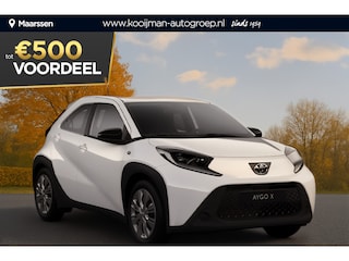 Toyota Aygo 1.0 VVT-i MT Play €20.750,- RIJKLAAR! Nu €500,- voordeel! Nu extra scherp geprijsd!