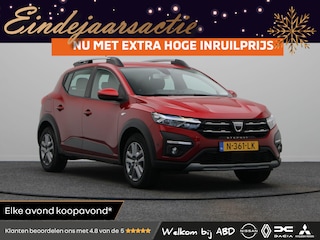 Dacia Sandero TCe 100pk Bi-Fuel GPF Stepway Comfort | Achteruitrijcamera | Parkeersensoren voor/achter | Navigatie |