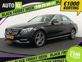 Mercedes-Benz C-klasse 180 AMG-18'LMV Burmester Navi LED Elek.Stoelen