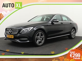 Mercedes-Benz C-klasse 180 AMG-18'LMV Burmester Navi LED Elek.Stoelen