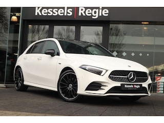 Mercedes-Benz A-klasse 250 e AMG Pano Burmester HuD Memory Ambient Keyless Camera Bliss 19”