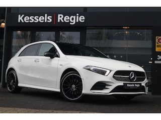 Mercedes-Benz A-klasse 250 e AMG Pano Burmester HuD Memory Ambient Keyless Camera Bliss 19”