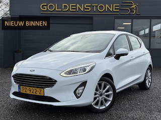 Ford Fiesta 1.0 EcoBoost Titanium 2e Eigenaar,Camera,Navi,Clima,Cruise,6 Bak,Lm velgen,Pdc V+A,N.A.P,102pk,B&O Soundsystem,Weinig km,Zeer Zuinig,Apk tot 11-2026