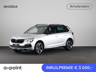 Skoda Kamiq Monte Carlo 1.0 TSI 85 kW / 115 PK SUV 7 versn. DS | Navigatie Pakket | Travel Assist Plus | Mechanisch wegklapbare trekhaak | Winter Pakket | Charging | 18 inch lichtmetalen velgen Ursa Monte Carlo