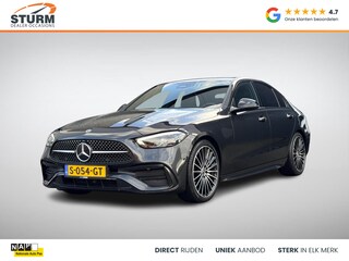 Mercedes-Benz C-klasse 300 AMG Line NL-Auto, Uiktlapbare Trekhaak + Multispaakvelgen!