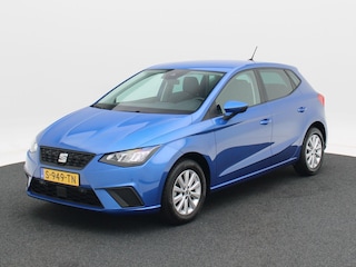 Seat Ibiza 1.0 TSI Style Business Connect | Digitaal Dashboard | Adaptive Cruise | Stoelverwarming | Navigatie | CarPlay | Sensoren | 15 Inch | 66.799 Km!!