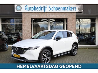 Mazda CX-5 2.0 e-SkyActiv-G M Hybrid 165 Newground HUD CARPLAY LEER/ALCANTARA 360-CAMERA STOEL/STUURVERW. ELEC.KLEP/STOEL LANE-ASSIST HILL-HOLD KEYLESS CRUISE CLIMA DAB 2XPDC 19''LMV