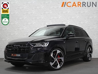 Audi Q7 55 TFSI e S-Line | Panorama | Leder | Luchtvering | LED-Matrix | Keyless-Go | Memory | Stoelverwarming V+A | Camera | Virtual-Cockpit | 3-Zone Clima | Draadloos Laden | Standkachel | Getint Glas |